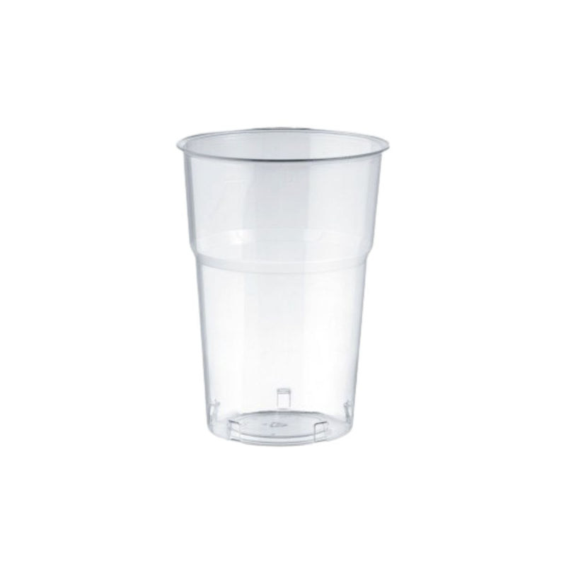 Bicchiere monouso di plastica per birra
