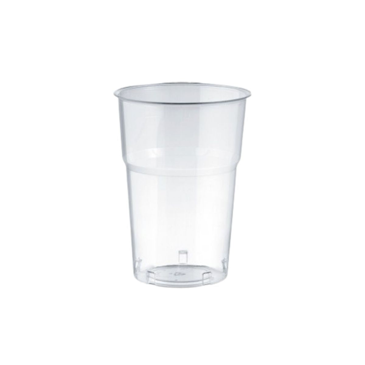 Bicchiere monouso di plastica per birra