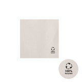 Tovagliolo di carta riciclata bianco 