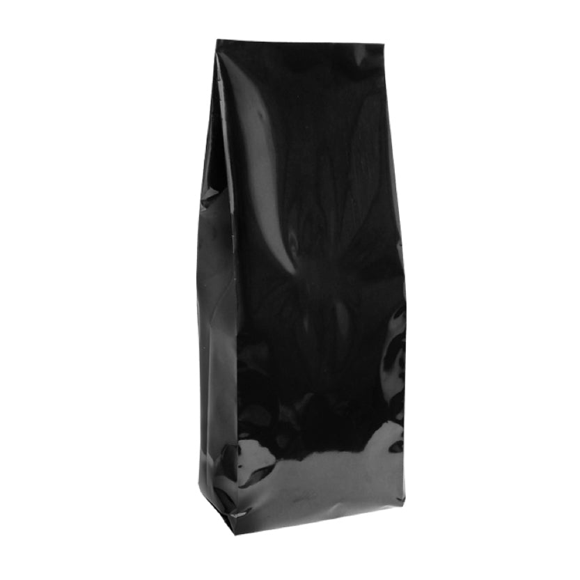 Busta di plastica sigillata nera 