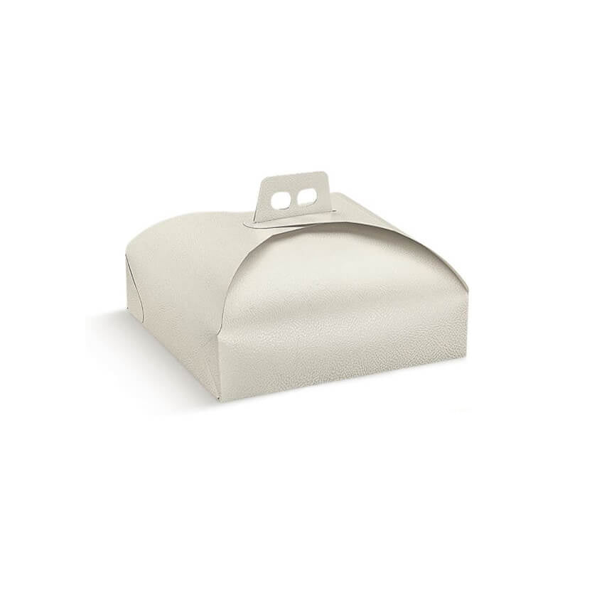 Scatola porta torte e paste bianca