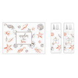 Set apparecchiatura americana under the sea