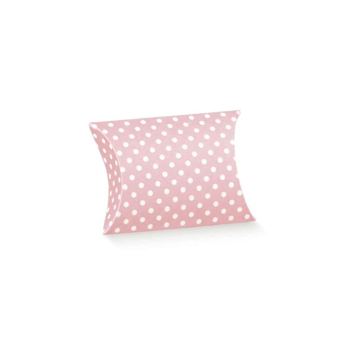 Bomboniera a scatola, rosa con pois