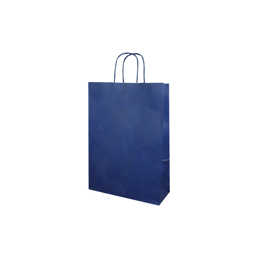 Shopper di carta blu