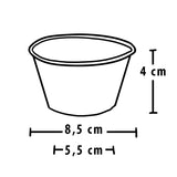 Disegno tecnico dimensioni ciotolina