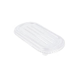 Coperchio di plastica trasparente ovale 