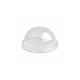 Cupola trasparente di plastica per coppetta gelato. 
