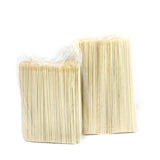 Due confezioni di stecchi di legno 