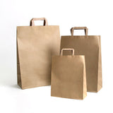 25 pz Shopper in carta avana da € 0,2 Cad + Iva