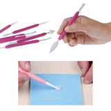 Strumenti per decorare torte con pasta di zucchero