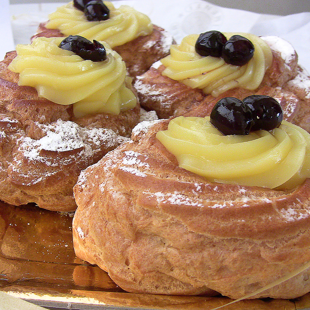 Dolci di Pasqua in primo piano