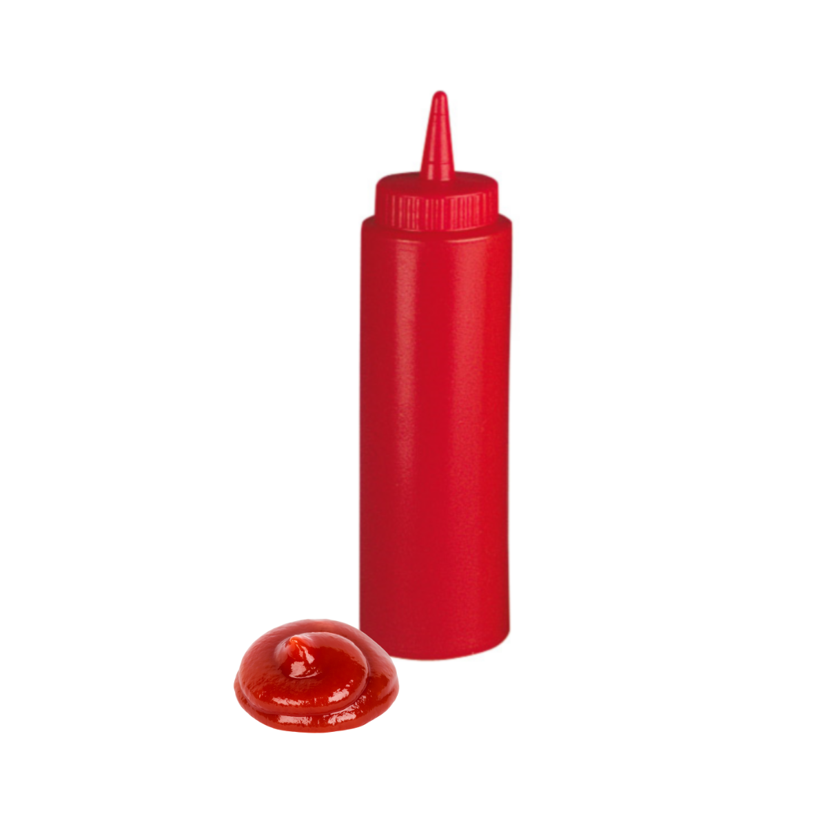 Dosatore per ketchup rosso