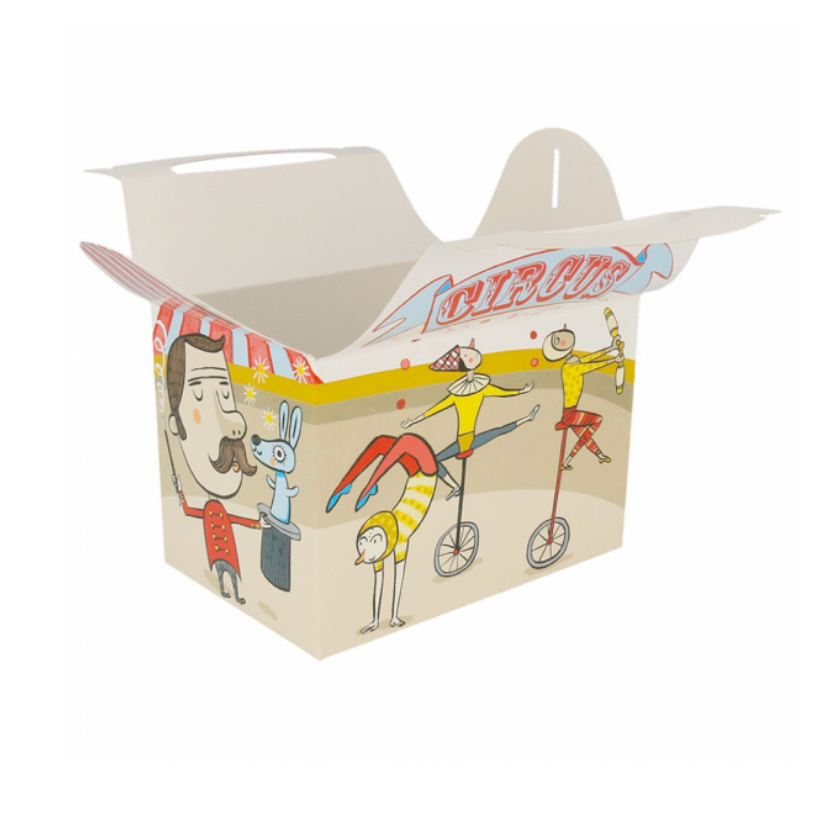 Mealbox colorato aperto