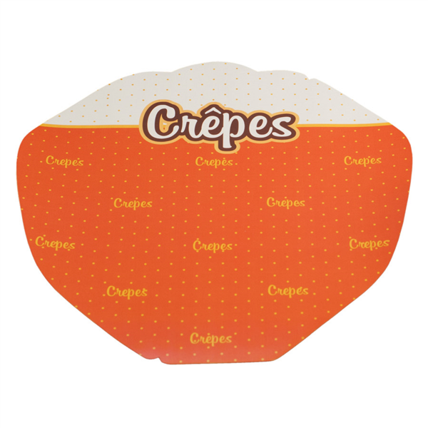 Foglio porta crepes aperto 