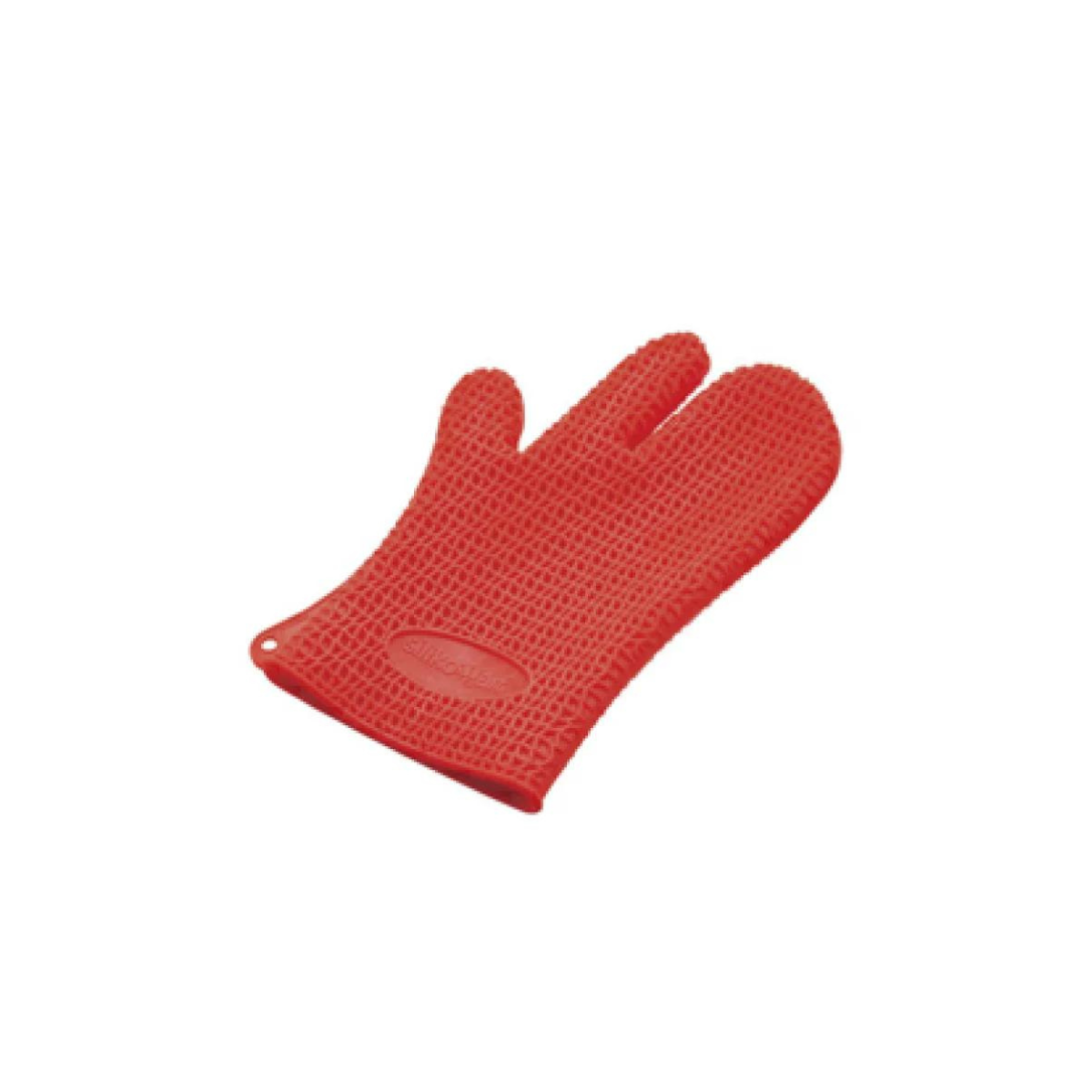 Guanto in silicone rosso