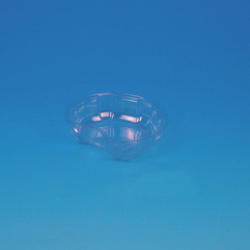 Inserto per vasetto da yogurt, trasparente, su fondo blu