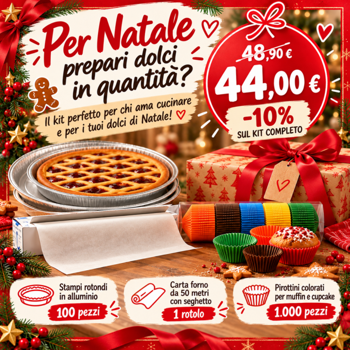 banner kit amanti cucina