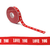 20 metri Nastro rosso Love you in cotone € 4,39 + Iva