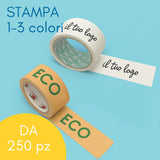 Nastro in eco carta personalizzato
