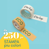 Nastro in eco carta personalizzato