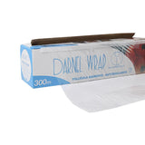 Confezione di pellicola aderente alimentare aperta 