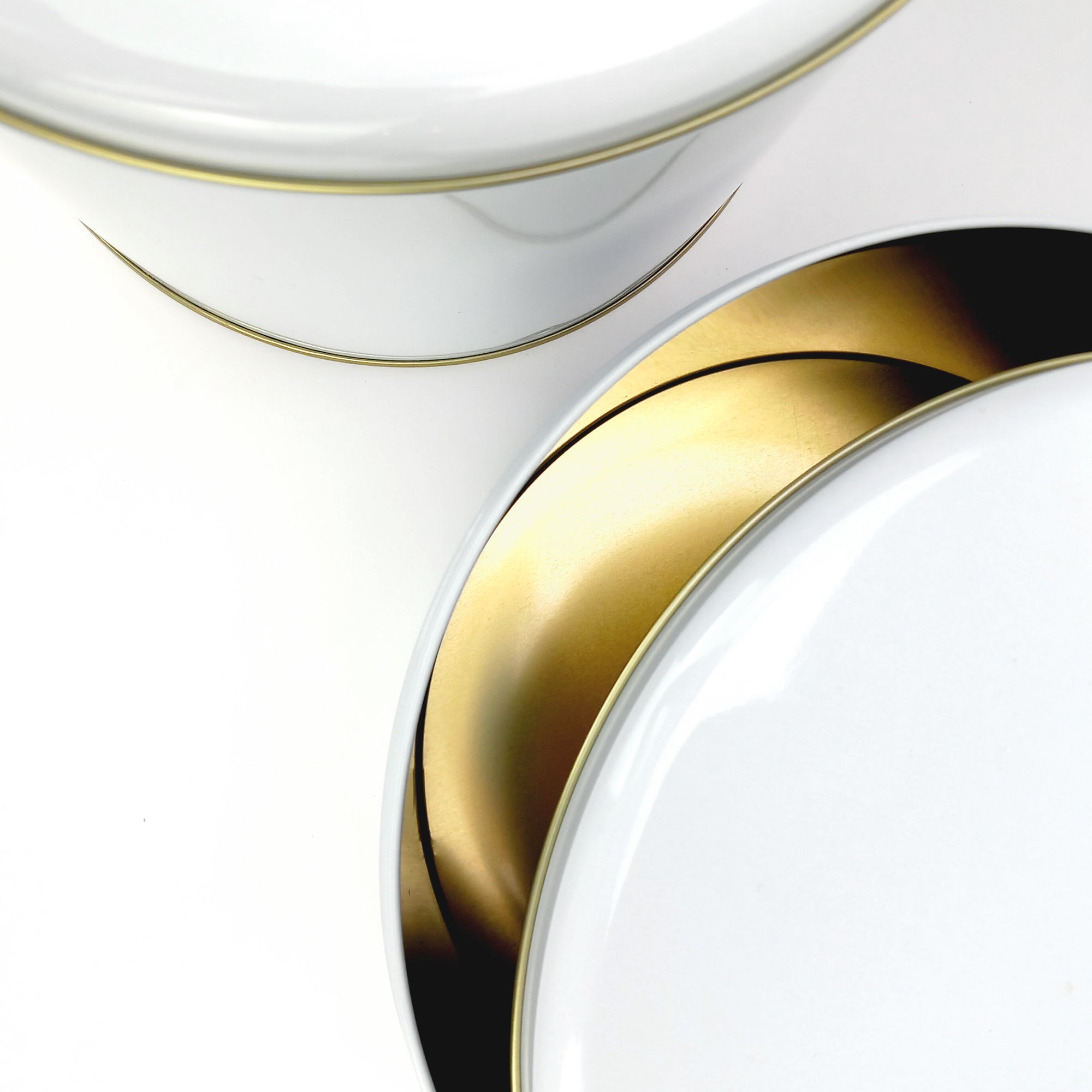 Dettaglio color oro piatto