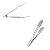 Pinza d'acciaio da due prospettive diverse