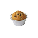 Pirottino in alluminio con dentro un muffin