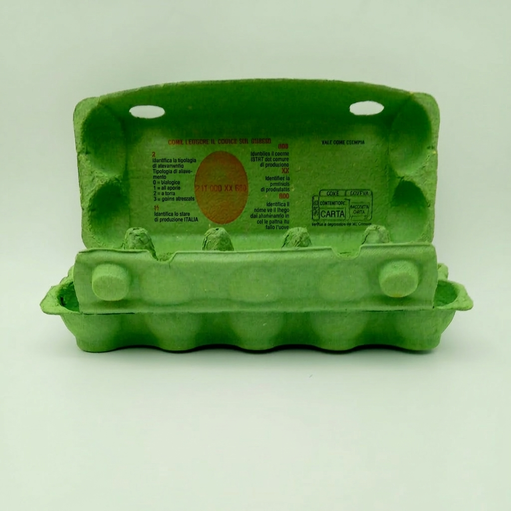 Portauova da 10 verde