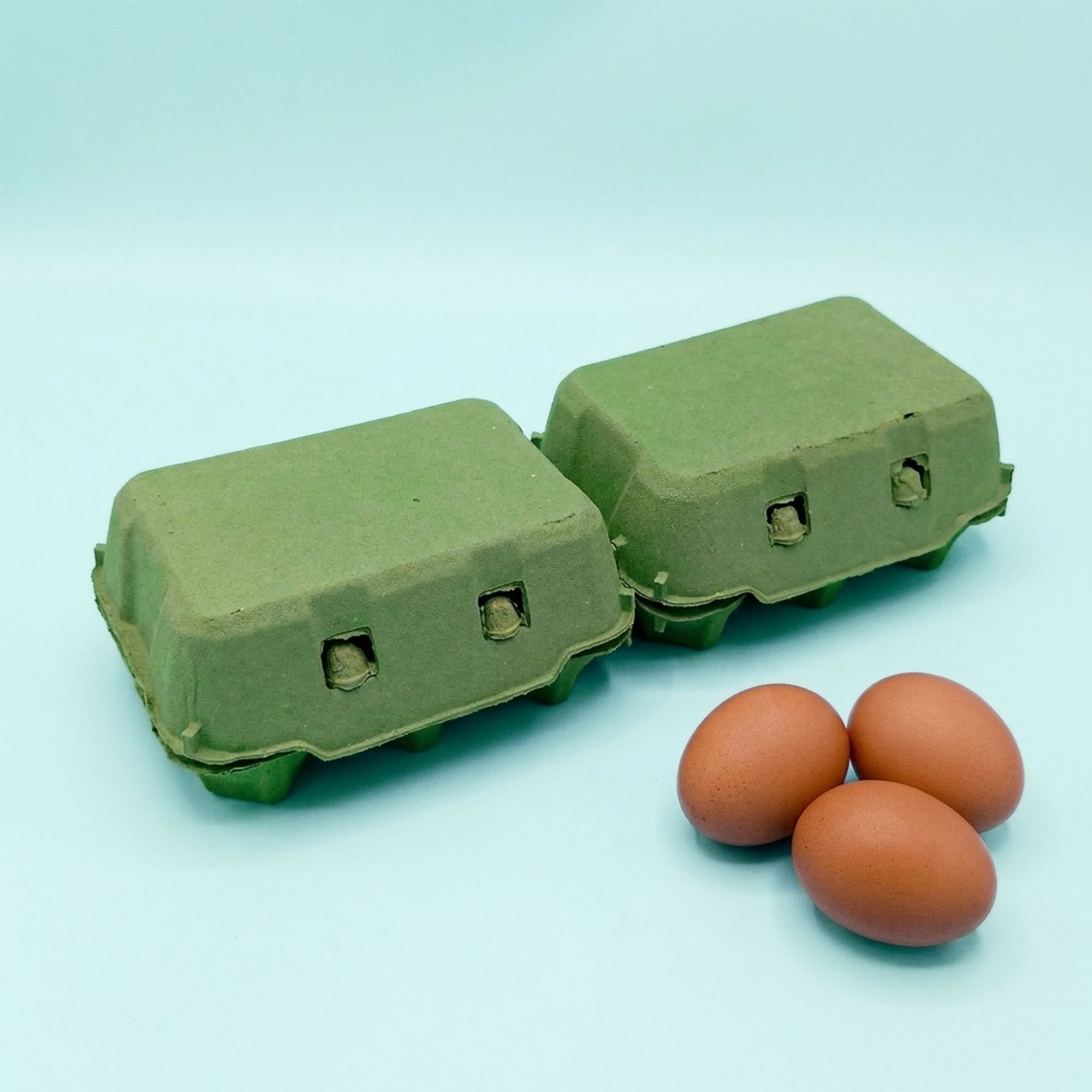 Contenitori portauova verde da € 0,16 Cad + Iva