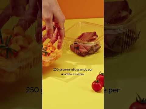 Video vaschette a chiusura ermetica, con sottotitoli