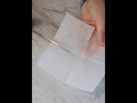 Video su carta da forno professionale 