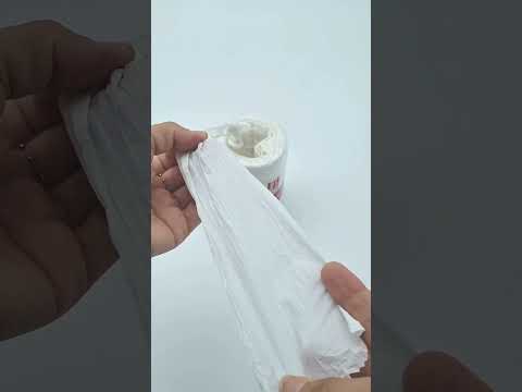Video su nastro bianco per confezioni termoretraibile