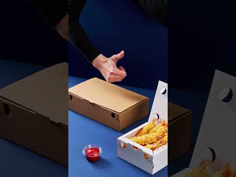 Video sulle scatole per fritto