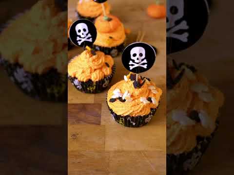 Video ricetta per cupcake di halloween
