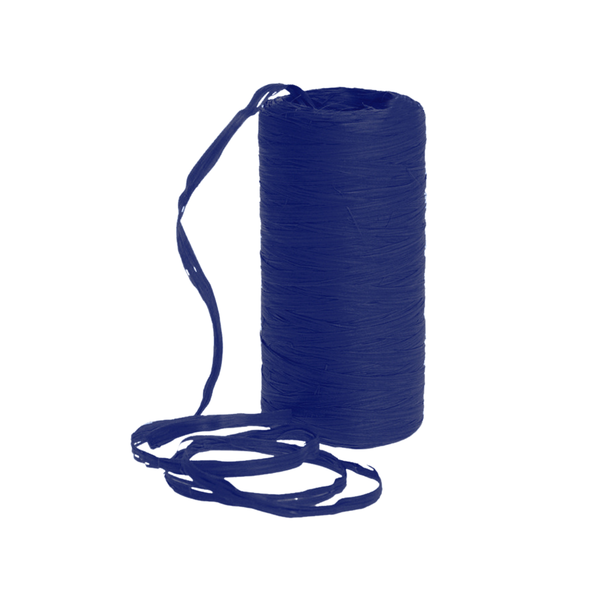 Rotolo di rafia color blu