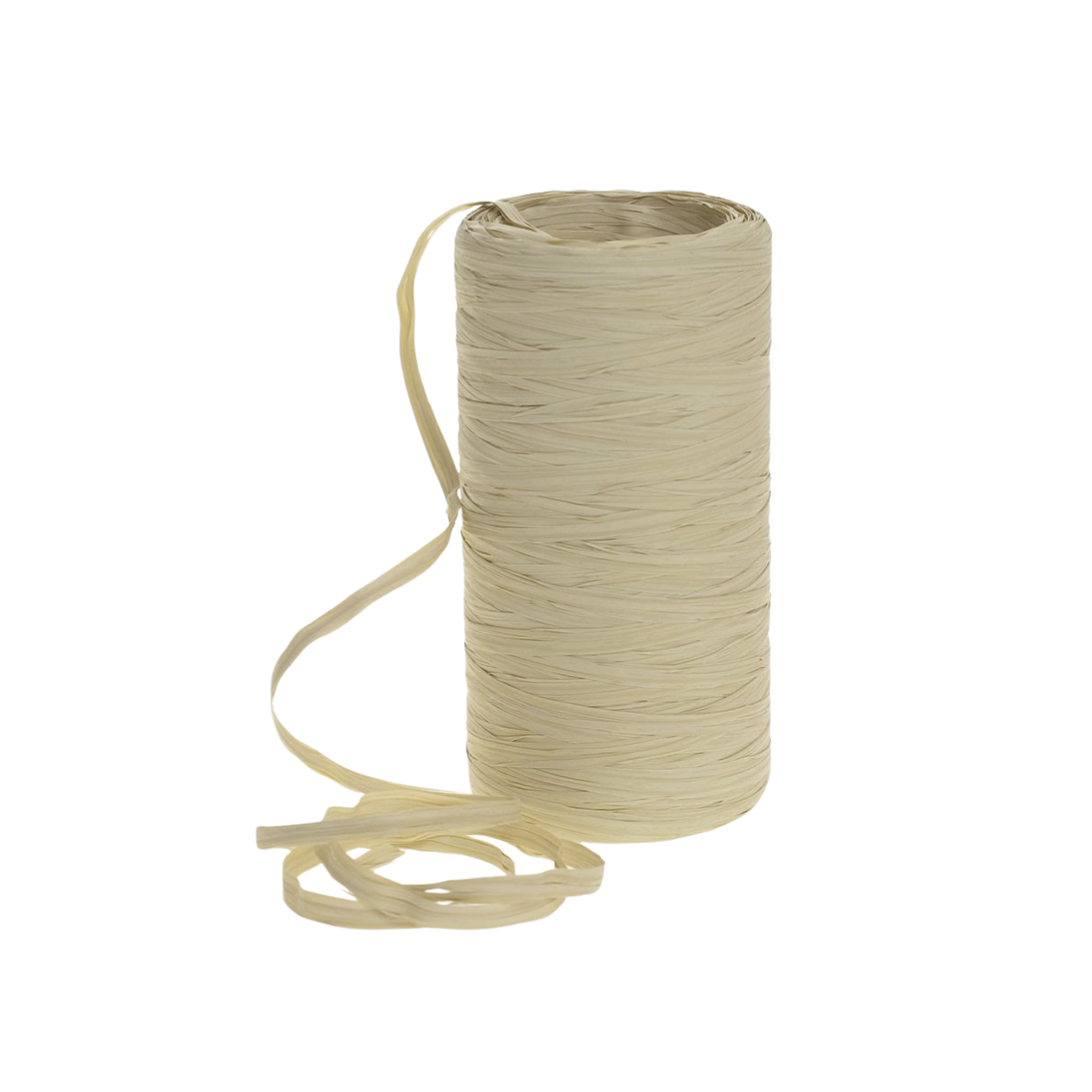 Rotolo di rafia color naturale