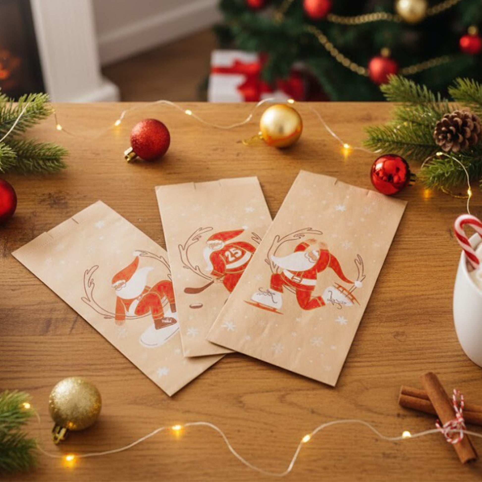 10 kg Sacchetti in carta stampa natale da € 3,50 Cad + Iva-4