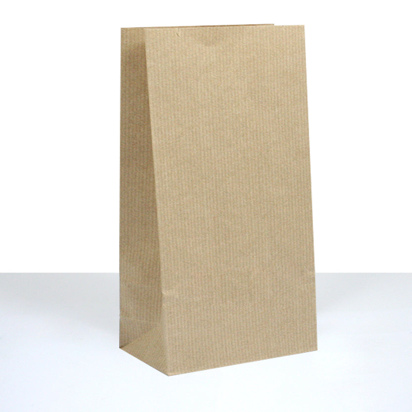 Sacchetti di carta avana kg 10 per Alimenti Pane Ortofrutta