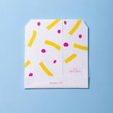 Sacchetto per monoporzione di fritto da asporto chiuso 