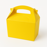 Scatola mealbox per pranzo bambini colore giallo
