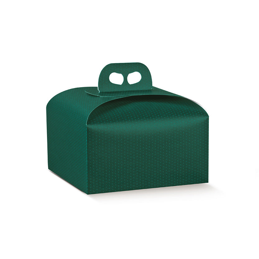 Scatola panettone verde