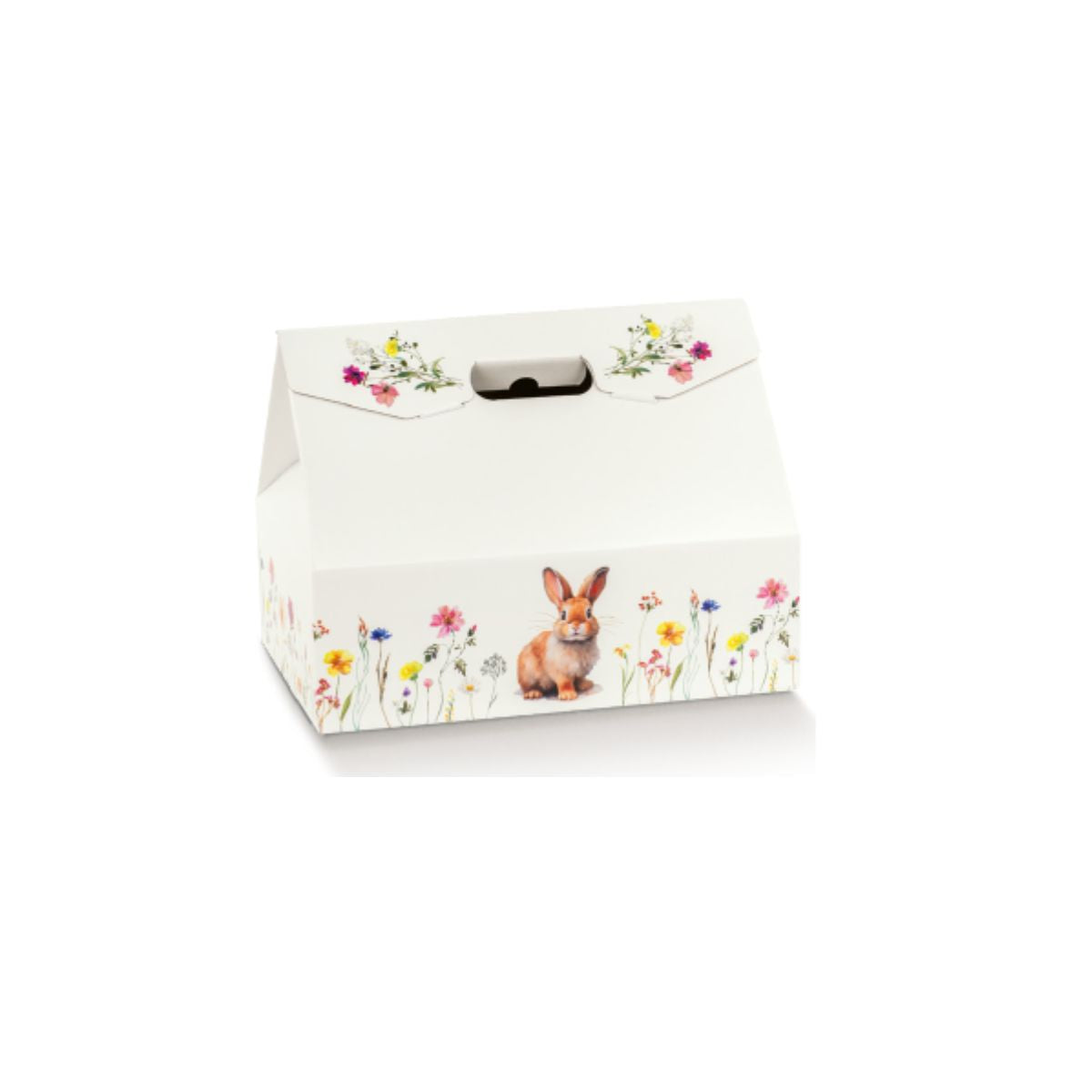 Scatola baulotto con fantasie primaverili 