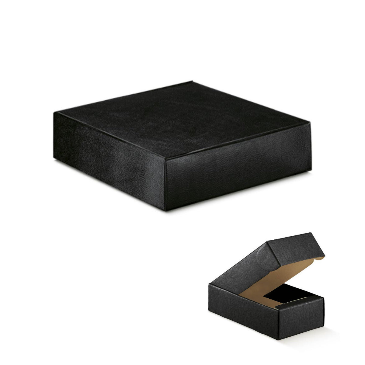 Scatola cantinetta per 4 bottiglie, nera