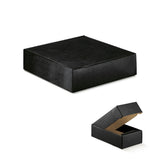 Scatola cantinetta per 4 bottiglie, nera