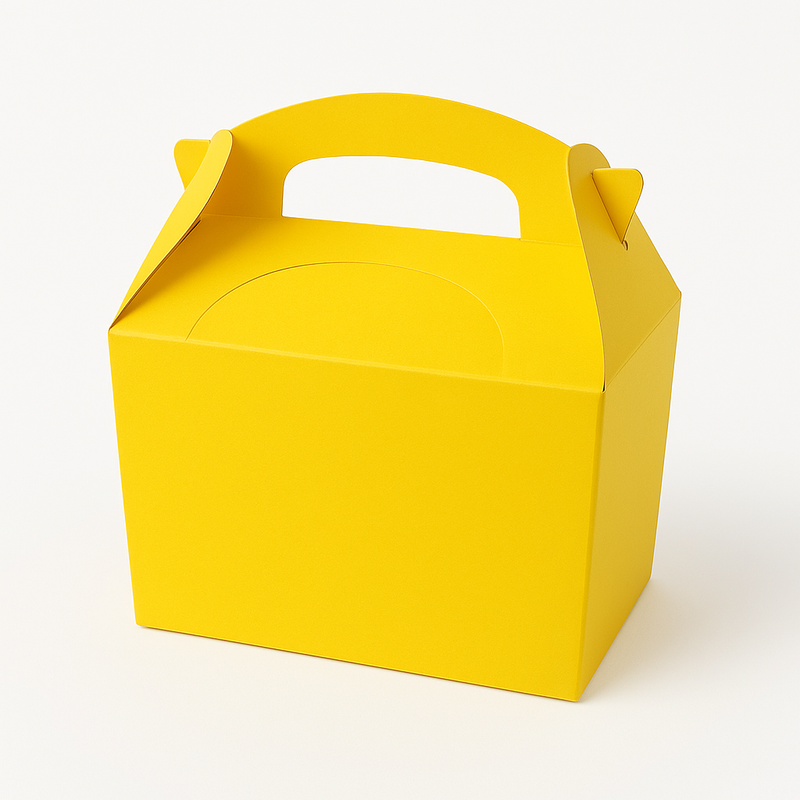 Scatola mealbox per pranzo bambini colore giallo