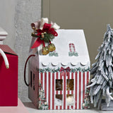20pz Scatola panettone casetta a righe da € 1,99 Cad + Iva