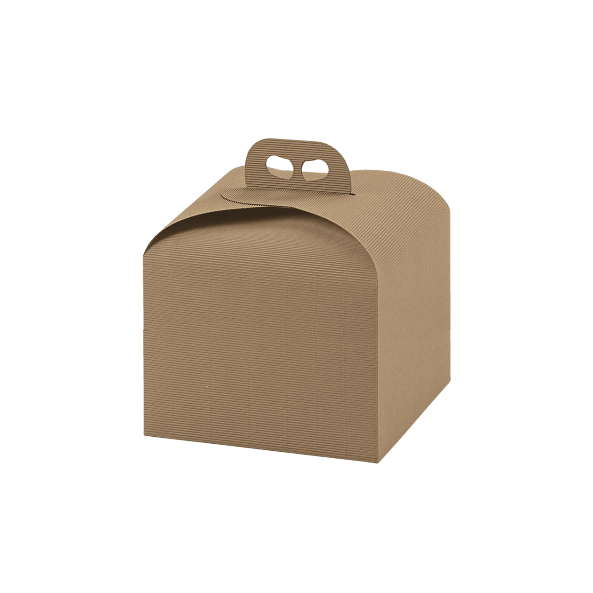 Scatola panettone color avana