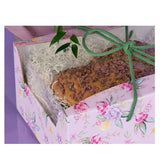 Scatola porta colomba rosa con dentro colomba pasquale, dettaglio