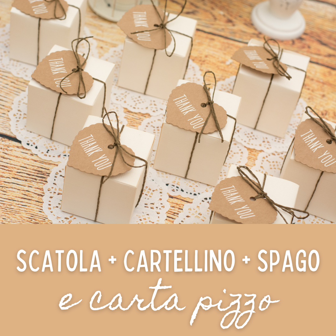 Banner per scatole di confetti 